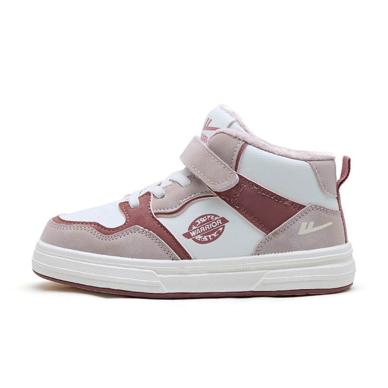 Warrior Mid top Kids Lifestyle Shoes Beige Pink Unisex