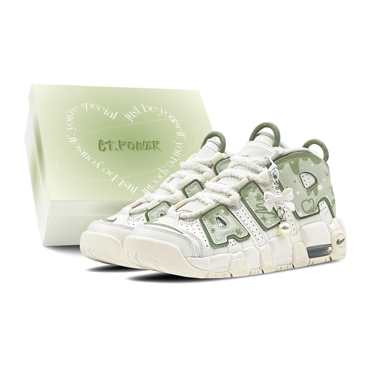 Nike Nike Air More Uptempo Slip Resistant Abrasion Resistant Slip Resistant Abrasion Resistant Mid top