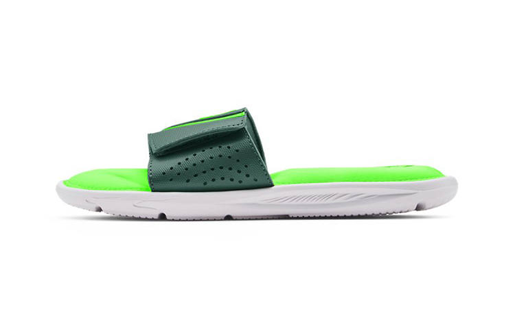 Under Armour Ignite Kids' Slippers Green White Kids'