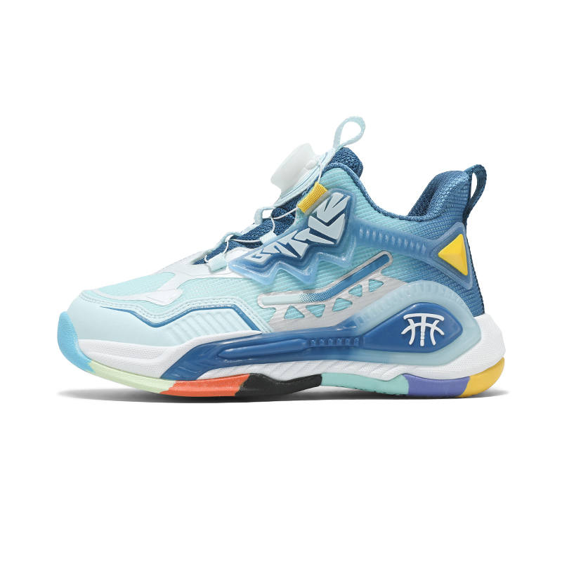 JIAFEIMAO Abrasion Resistant Rebound Lightweight Cushioning Support Mid top Children's Basketball Shoes Kids'