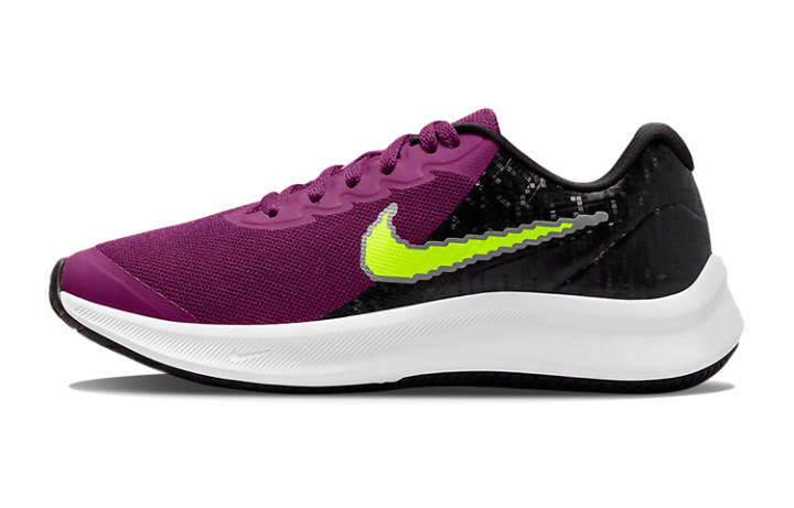 Nike Nike Star Runner Low-Top Purple/Black GS