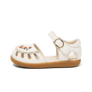 Snoffy Abrasion Resistant Breathable Low top Toddler Shoes Vanilla White Infant And Toddler