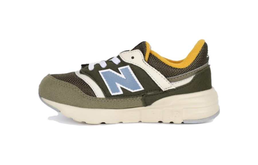 New Balance New Balance NB 997 Cushioning Abrasion Resistant Cushioning, Wear Resistant Low top Toddler Shoes Green Beige Blue