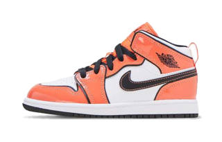 Jordan 1 Mid SE PS Turf Orange
