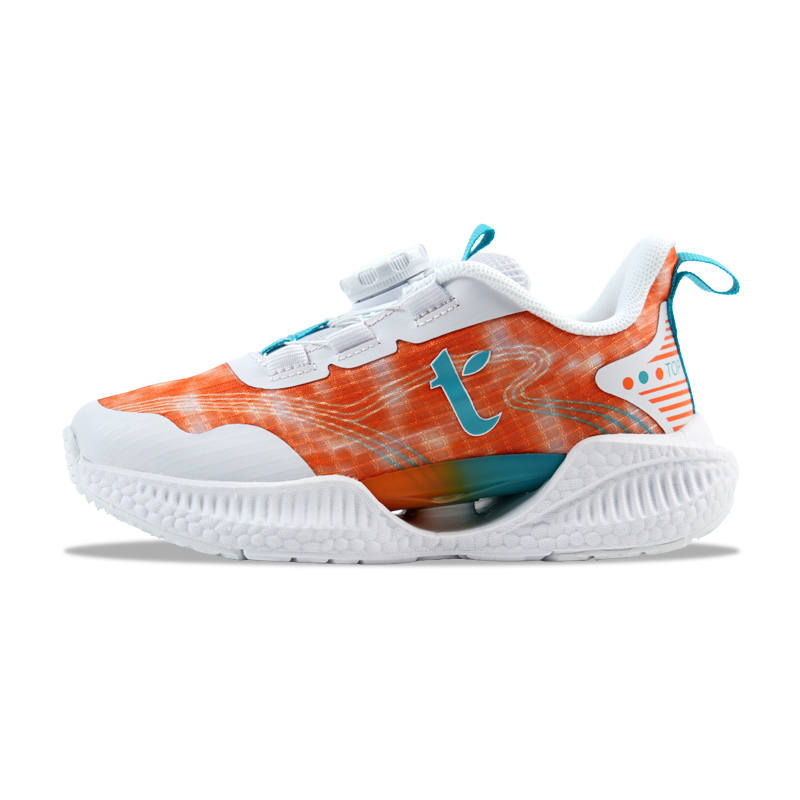 TUOBAO Abrasion Resistant Slip Resistant Kids' Running Shoes White Orange Kids'