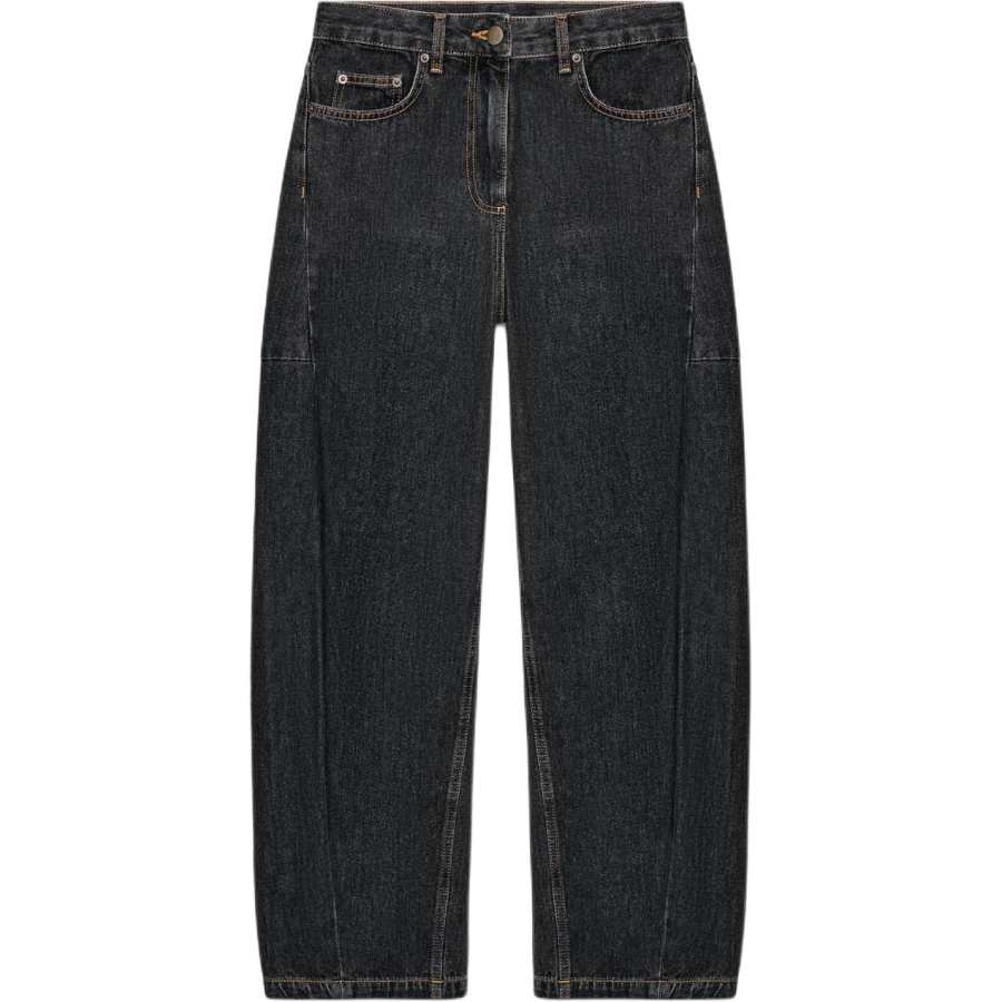 ZARA ZW Jeans Women's Black Moderate Other