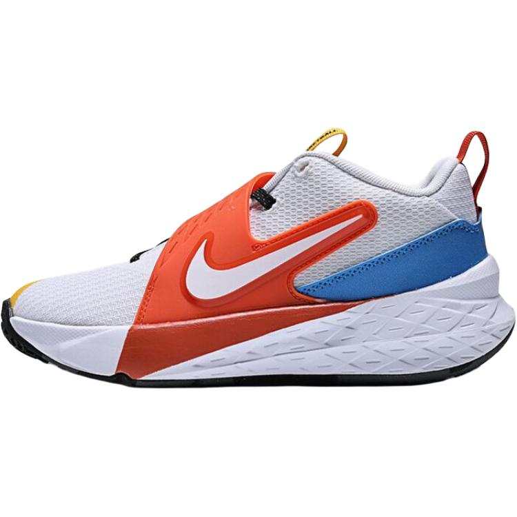 Nike Nike Team Hustle D 12 Low top Casual Shoes White/Red Unisex