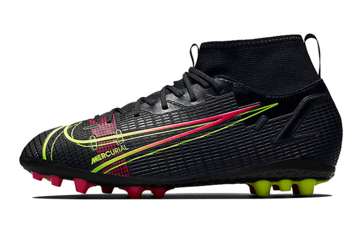 Nike Nike Mercurial Superfly 8 Academy AG Artificial Grass Black GS