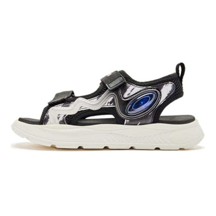 QIAODAN Sandal Black White Teenagers