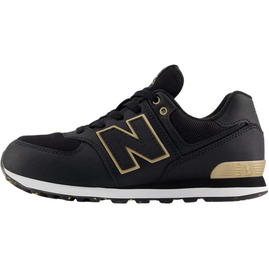 New Balance New Balance NB 574 Lightweight Cushioning Support Lightweight Cushioning Support Low top Kids Lifestyle Shoes Black