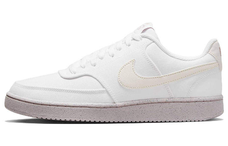 Nike Nike Court Vision LOW Next Nature Leather Low top Skateboard Shoes White Gray Unisex