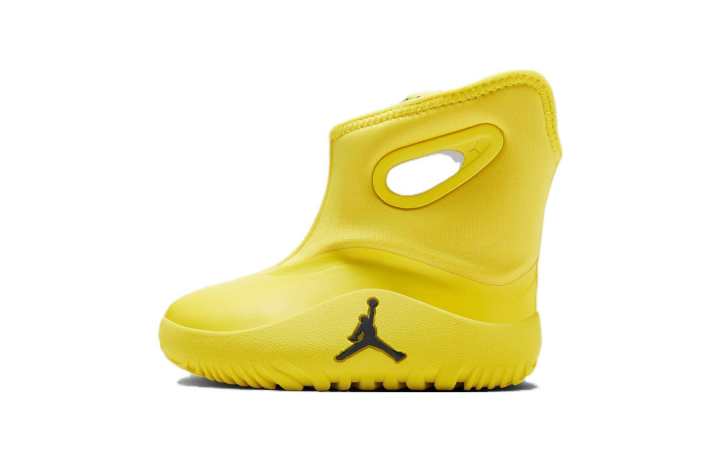 Jordan Jordan Lil Drip Design High top Toddler Shoes Yellow Infant And Toddler