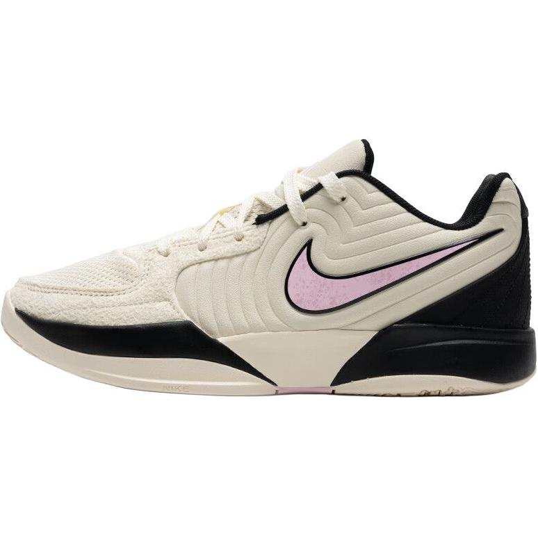 Nike Nike Ja Morant 2 Textile, Synthetic Leather Low top Children's Basketball Shoes Beige/Black Unisex