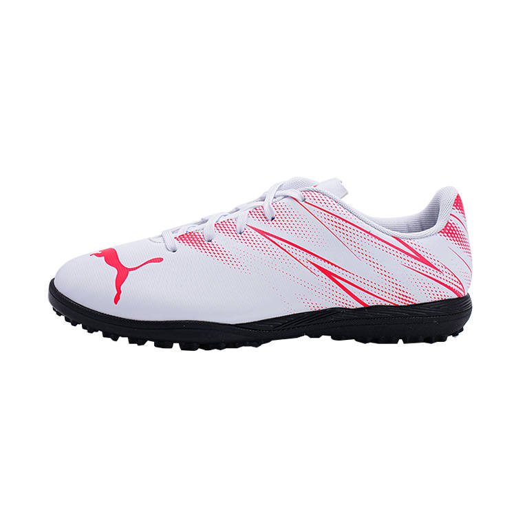 PUMA Attacanto Low top Kids' Soccer Shoes White Red Kids'