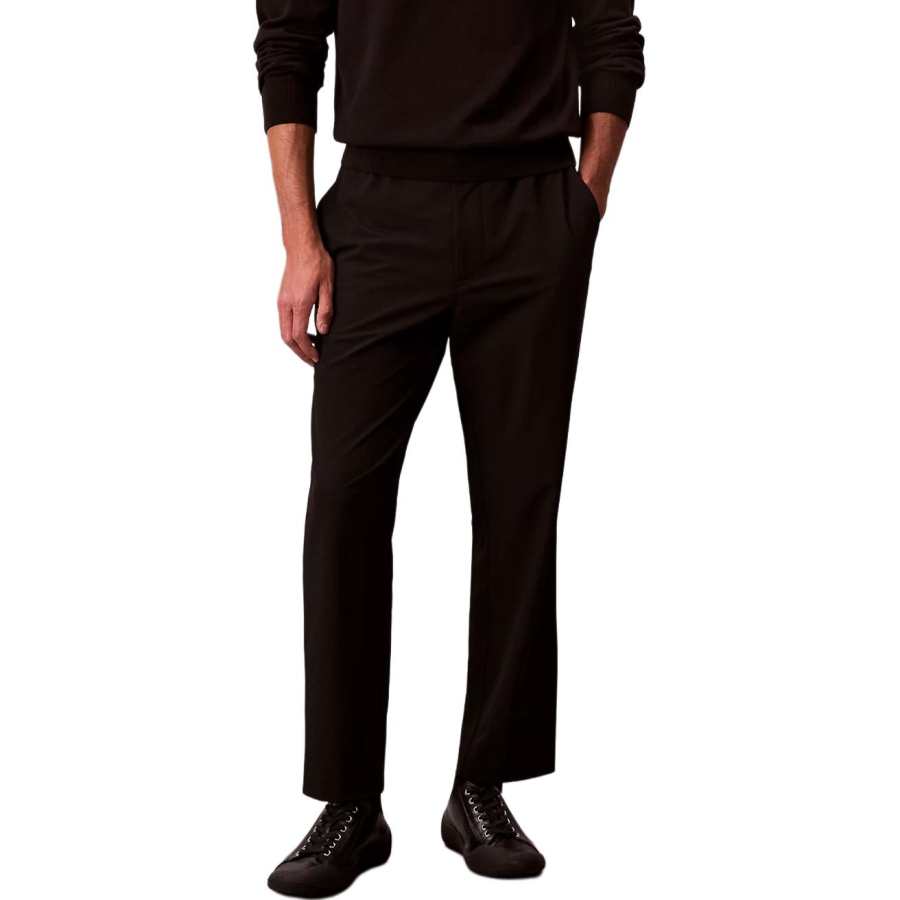 CALVIN KLEIN Knitted Sweatpants Europe Version Men's
