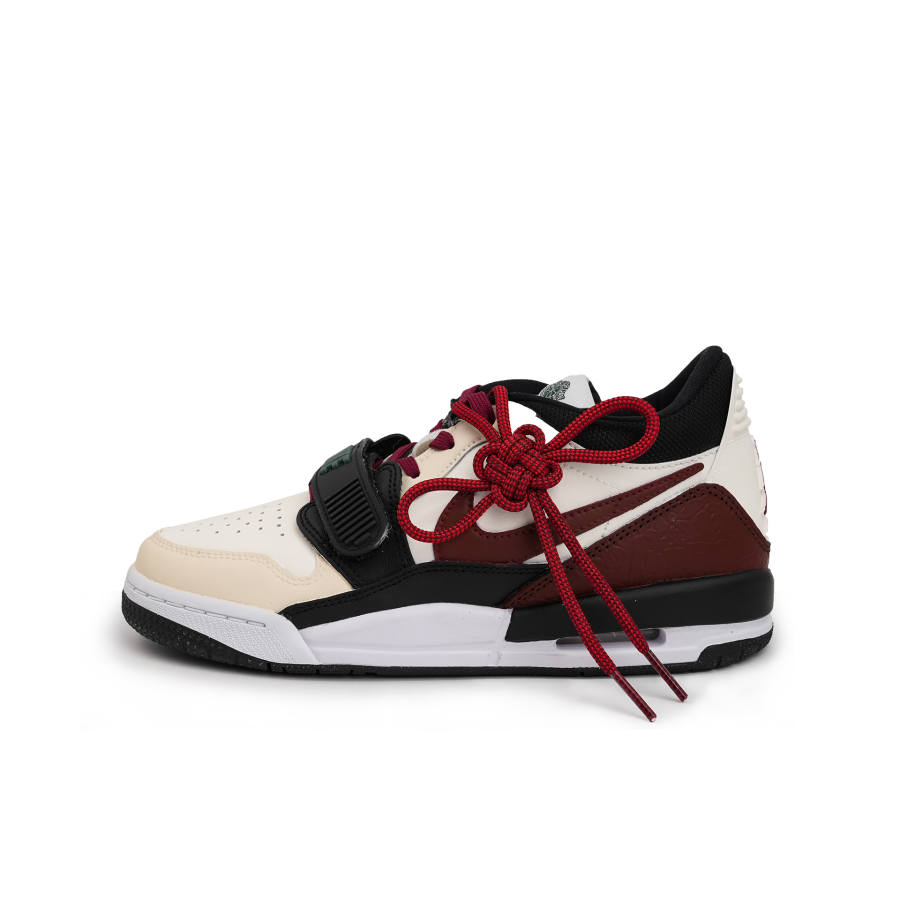 Jordan Jordan Legacy 312 Cushioning, Wear Resistant Low top Children's Basketball Shoes Red Teenagers