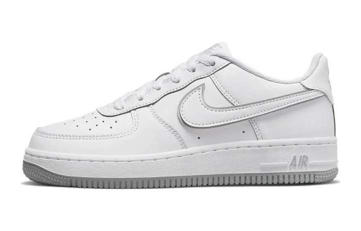 Nike Nike Air Force 1 Low White Wolf Grey GS