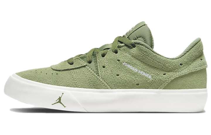 Jordan Jordan Air Jordan Series Slip Resistant Cushioning Low top Skateboard Shoes Green White Unisex