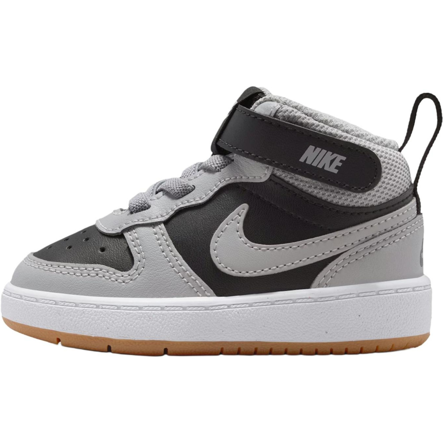 Nike Nike Court Borough Mid top Toddler Shoes Black Gray Infant And Toddler