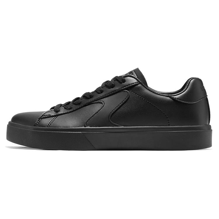 Skechers Kids Abrasion Resistant Slip Resistant Low top Kids' Skateboarding Shoes All Black Teenagers