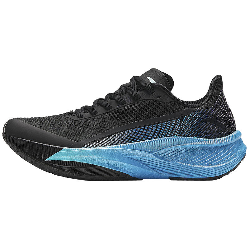 Antakids C202 5 Youth Edition Low top Running Shoes Black/Bright Blue Teenagers