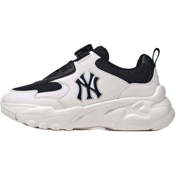 MLB KIDS New York Yankees Breathable Low top Kids Lifestyle Shoes Black Kids'