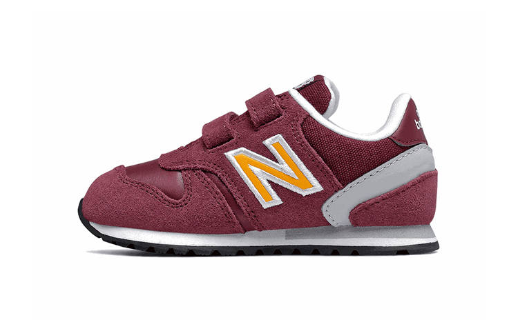 New Balance New Balance NB 770 Comfortable Cushioning Abrasion Resistant Breathable Low top Toddler Shoes Burgundy