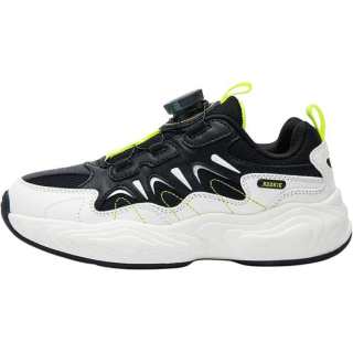 ROOKIE Slip Resistant Abrasion Resistant Low top Kids Lifestyle Shoes Black/Ecru Kids'