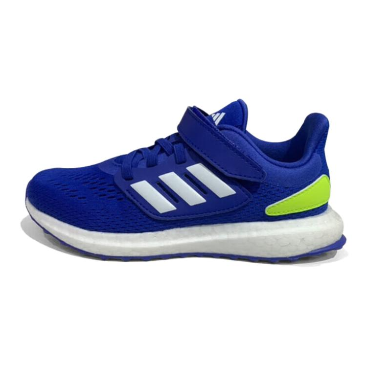 Adidas Adidas Slip Resistant Abrasion Resistant Low top Kids' Running Shoes Blue Green Kids'