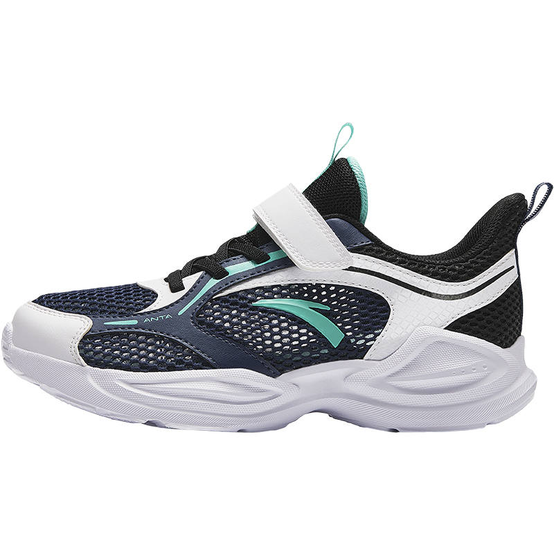Antakids Low top Running Shoes White Black Cyan Teenagers