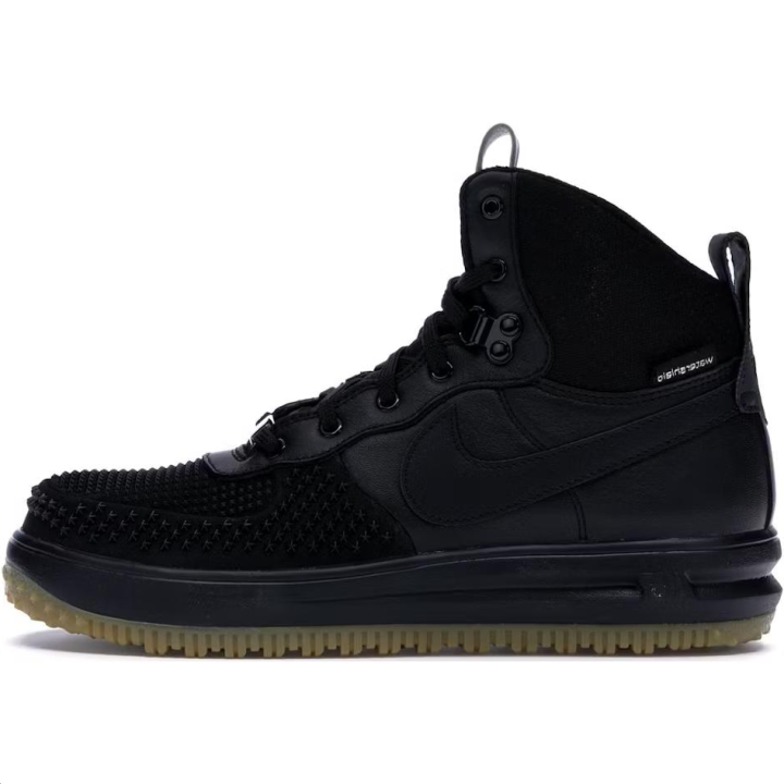Nike Nike Lunar Force 1 High top Skateboard Shoes Black Unisex