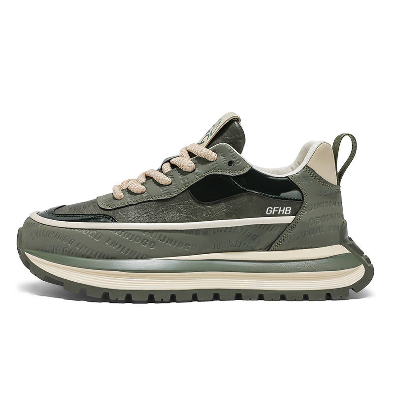 GONGFUHUOBAN Synthetic Leather Abrasion Resistant Rebound Low top Kids Lifestyle Shoes Unisex
