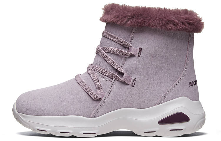 Skechers D'LITES Thermal Crew Kids' Boots Lavender Teenagers
