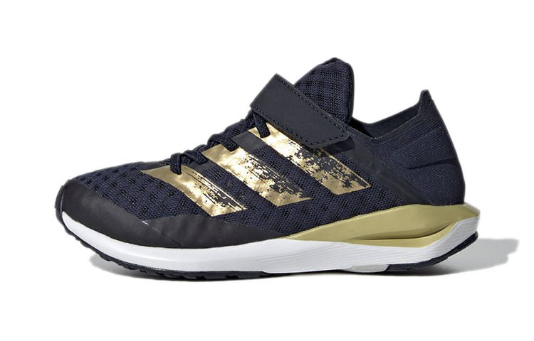 Adidas Adidas Faito Low top Kids' Running Shoes Black Gold Children Aged 3 7 Years Old
