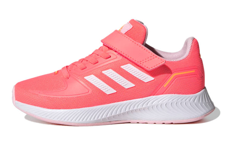 Adidas Adidas Runfalcon 2.0 K Slip Resistant Abrasion Resistant Low top Kids' Running Shoes Peach Pink Kids'