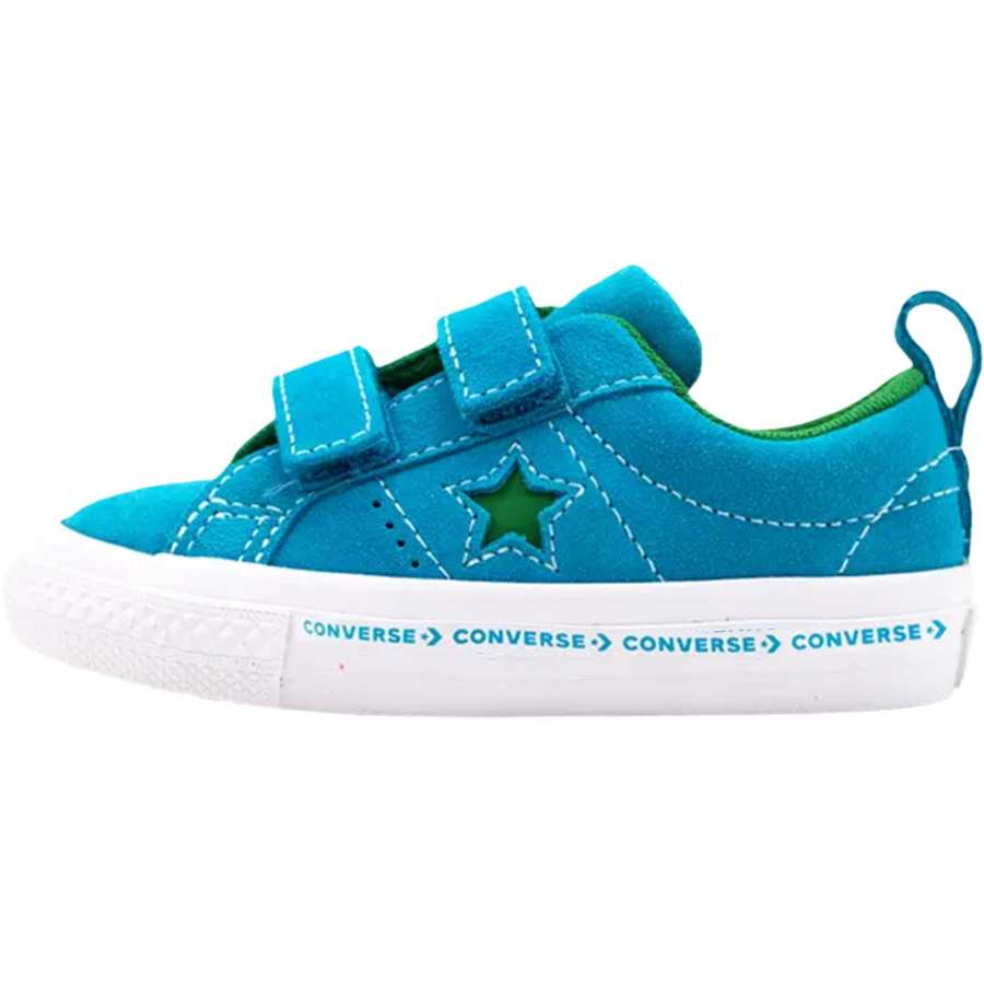 Converse ONE STAR Low top Toddler Shoes Blue Infant And Toddler