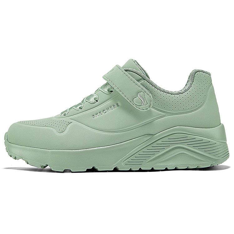 Skechers Kids Slip Resistant Cushioning Low top Kids Lifestyle Shoes Green Kids'