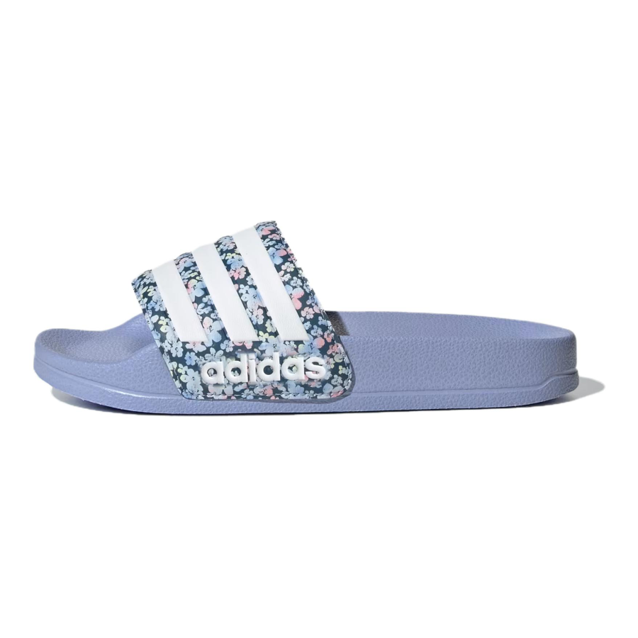 Adidas Adidas ADILETTE SHOWER Slip Resistant Abrasion Resistant Children's Sandals Blue White Black Kids'