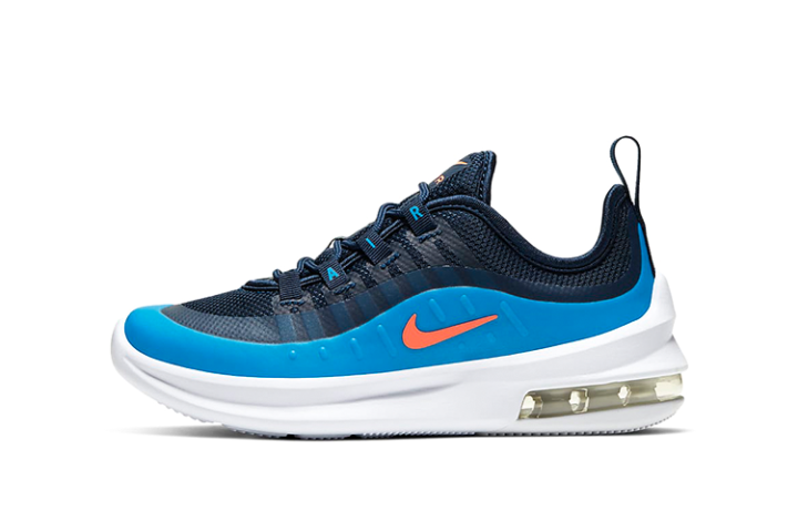 Nike Nike Air Max Axis Comfortable Kids Lifestyle Shoes Blue Children Aged 3 7 Years Old