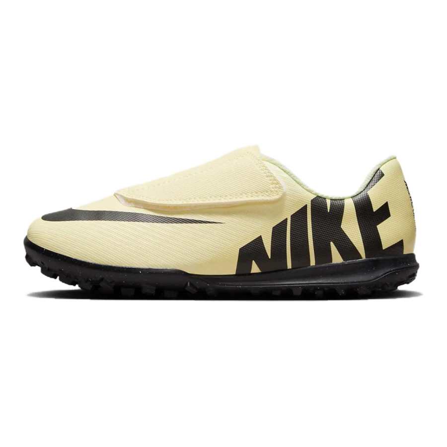 Nike Nike Mercurial Vapor 15 Artificial Lawn Slip Resistant Cushioning Low top Kids' Soccer Shoes Yellow Black Kids'