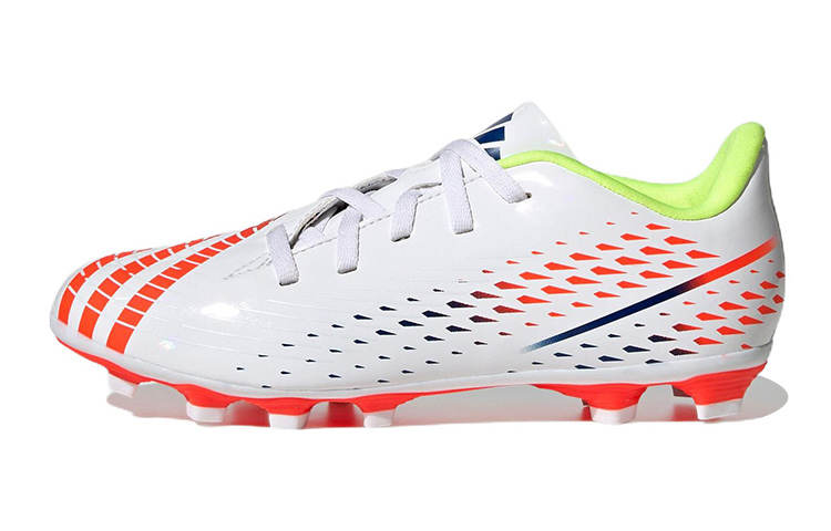 Adidas Adidas Predator Comfortable Round Toe Low top Kids' Soccer Shoes White Kids'