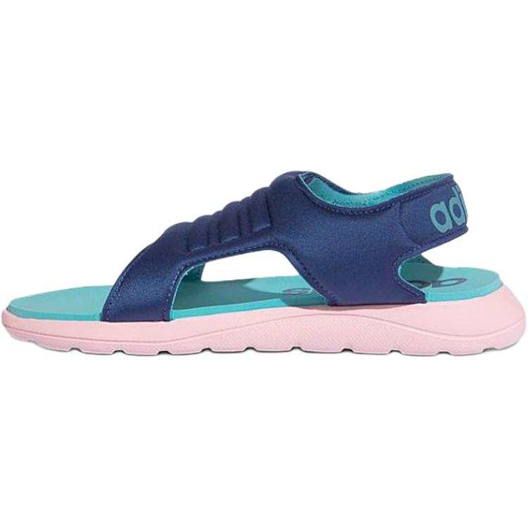 Adidas Adidas Comfort Sandal C Synthetic Leather Abrasion Resistant Children's Sandals Blue Children Aged 3 7 Years Old