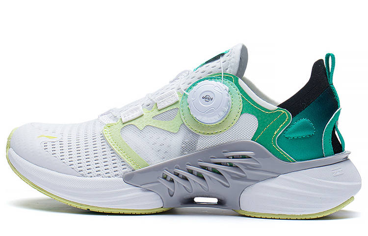 Li-Ning YOUNG Li Ning YOUNG Light Mountain Low top Running Shoes White Green Teenagers