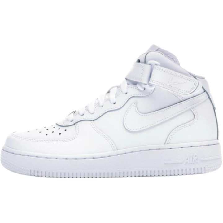 Nike Nike Air Force 1 Mid top Skateboard Shoes White Unisex