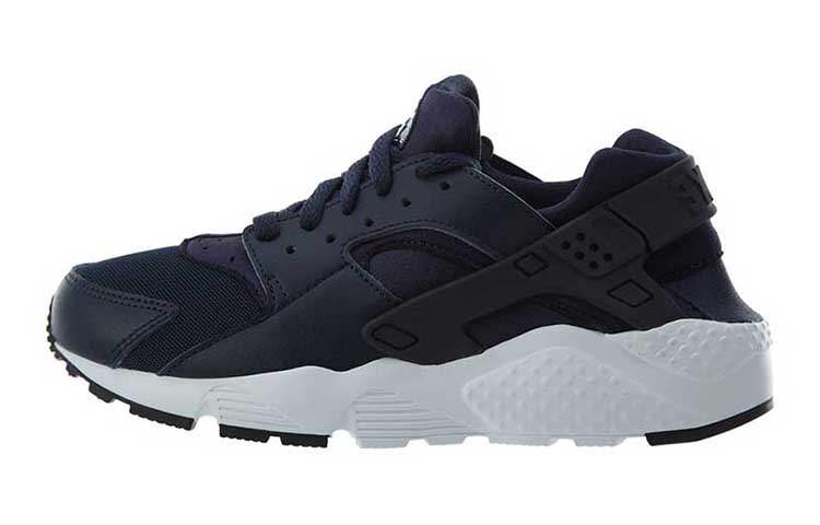 Nike Nike Huarache Run 'Obsidian' Synthetic Leather Low top Running Shoes Blue Black Unisex