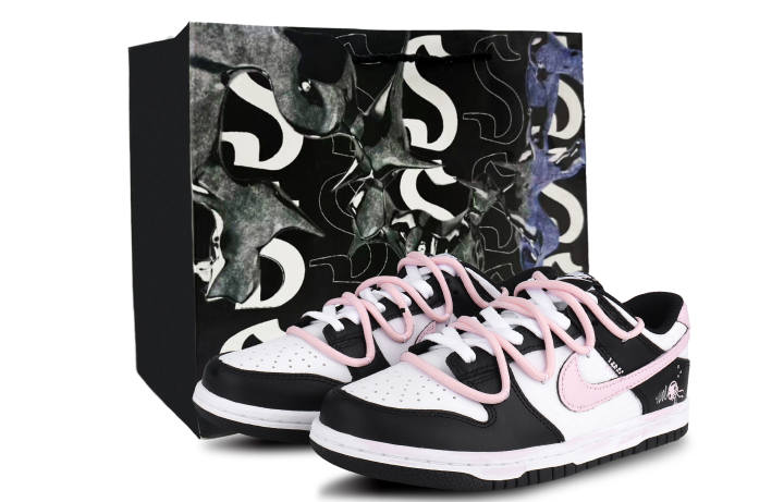 Nike Nike Dunk Jellyfish Baby Leather Slip Resistant Abrasion Resistant Slip Resistant Abrasion Resistant Low top