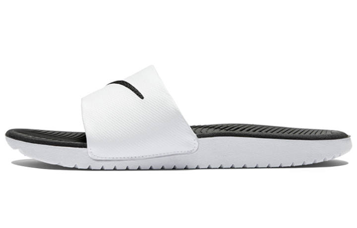 Nike Nike Kawa Kids' Home Slippers White Black