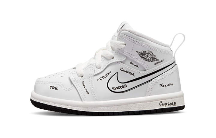 Jordan Jordan 1 Mid Schematic TD