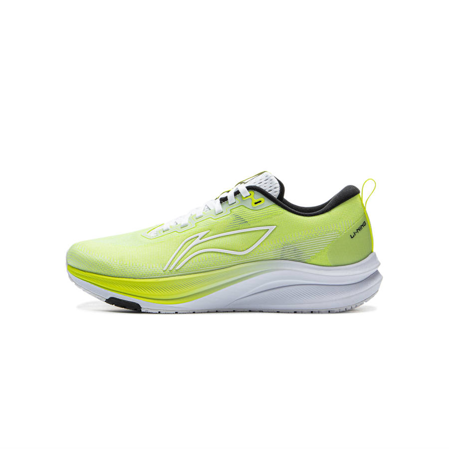 Li-Ning YOUNG Li Ning YOUNG Red Hare 8 Low top Running Shoes Fluorescent Alpha Hydroxy Acids Green Teenagers