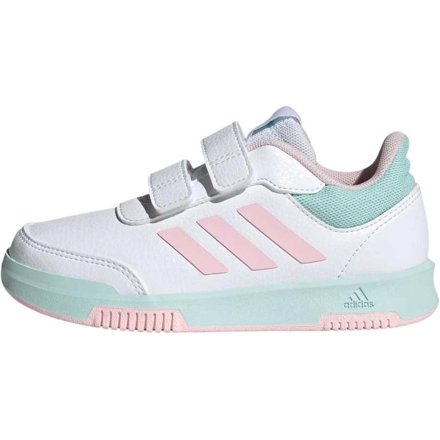 Adidas Adidas Tensaur Skateboard Shoes White Green Kids'